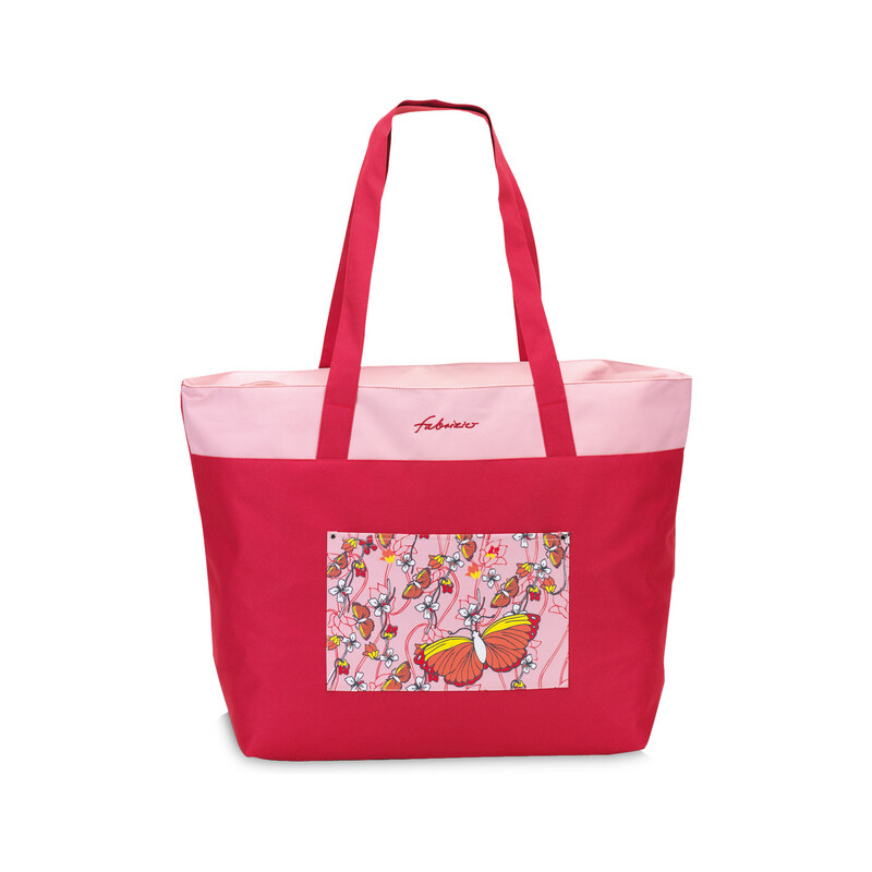 Fabrizio Letní taška - Plážová taška 50118-2200 růžová
