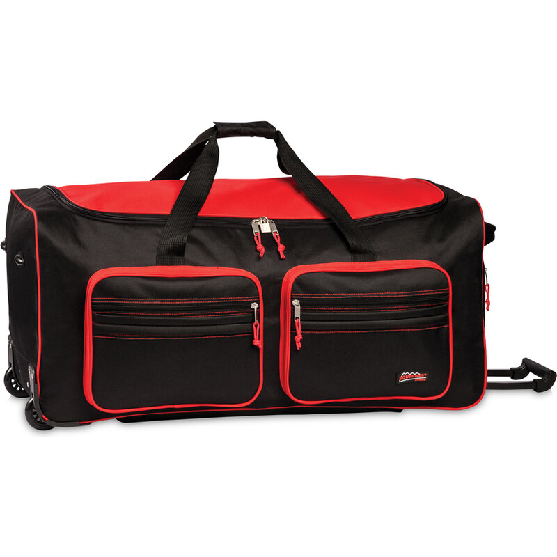 Southwest XXL cestovní taška na kolečkách 30059-0102 černo-červená