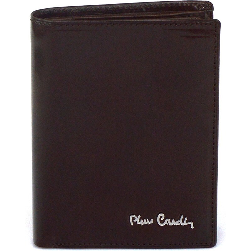 Pánská kožená peněženka Pierre Cardin Hugo - hnědá