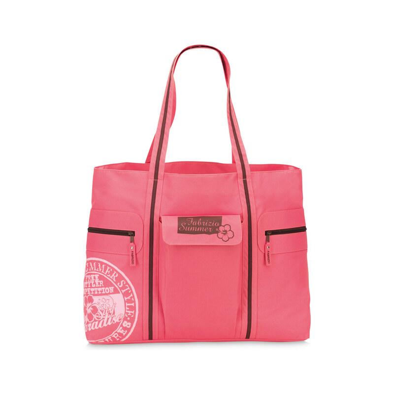 Fabrizio XXL plážová taška 50117-2100 růžová