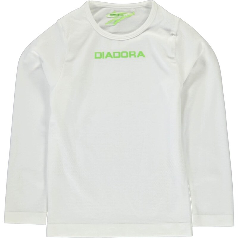 Termo tričko Diadora B Lyr dět. bílá