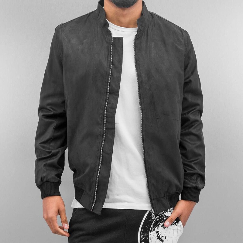 Cazzy Clang Fake Leather Jacket Black