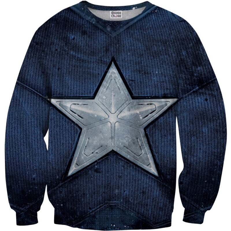 Mr. GUGU & Miss GO Sweater Blue Star