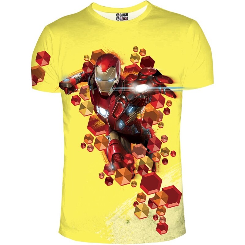Mr. GUGU & Miss GO T-Shirt Iron Man 3D