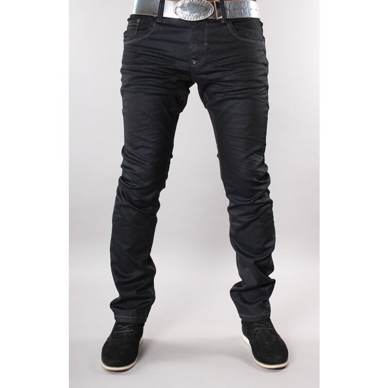 ABC kalhoty pánské LT8113 jeans džíny lesk