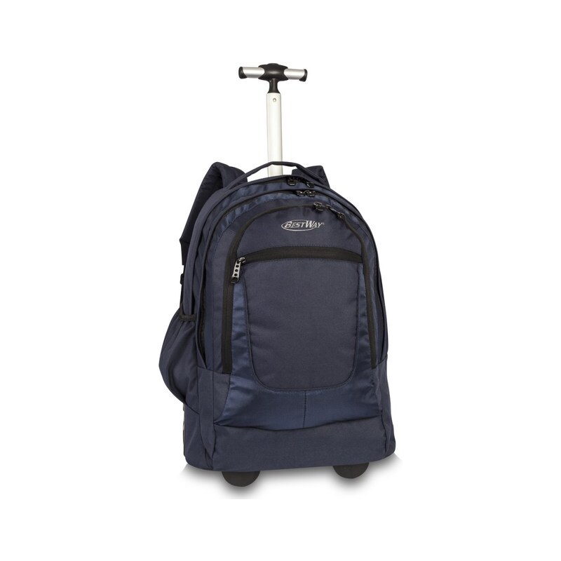 BestWay XL batoh na kolečkách s vysouvací rukojetí 40154-0600 modrý
