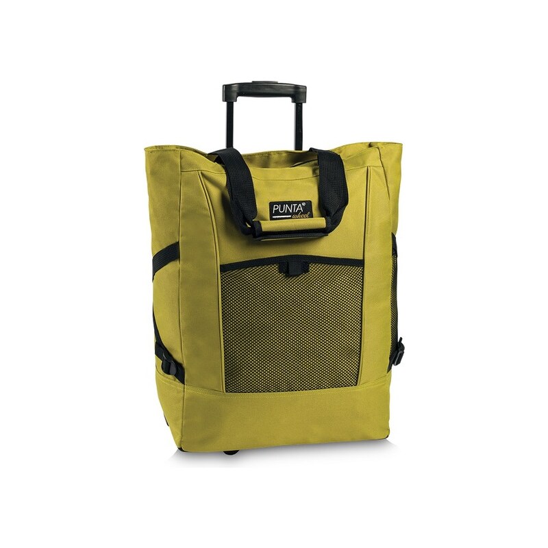 PUNTA wheel Nákupní taška na kolečkách 06980-3700 žlutozelená