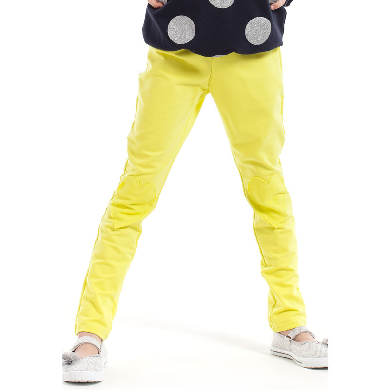 KIDIN Dětské žluté kalhoty KI021