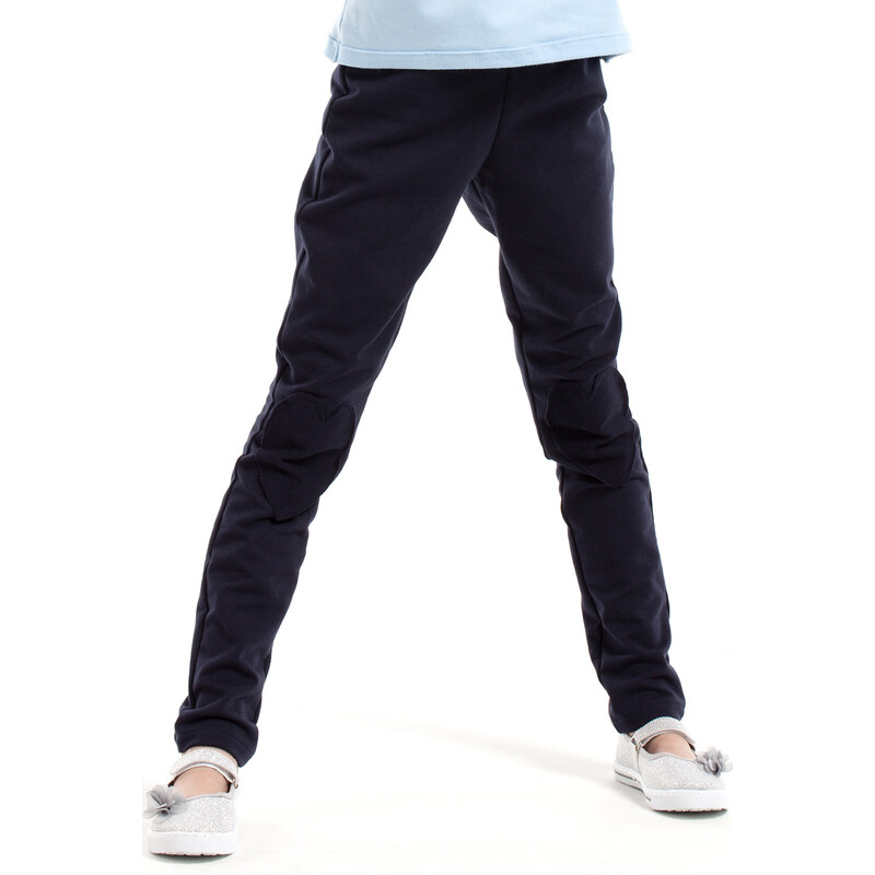 KIDIN Dětské tmavě modré kalhoty KI021