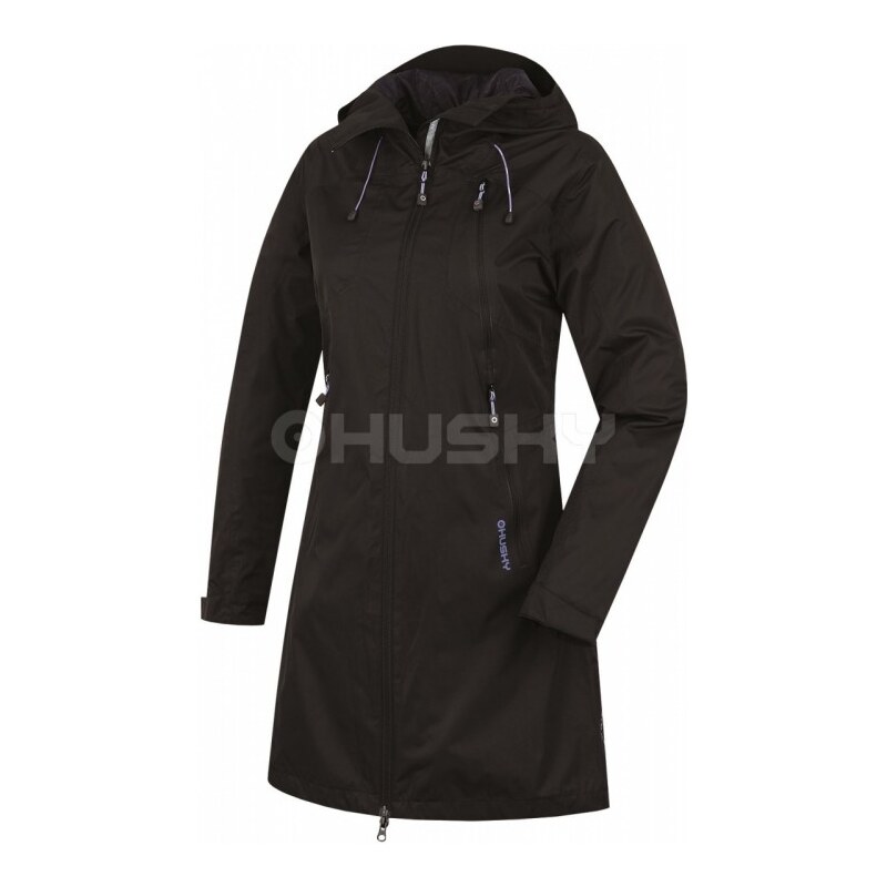 Dámský nepromokavý kabát Husky Lena AHD-7765, černá
