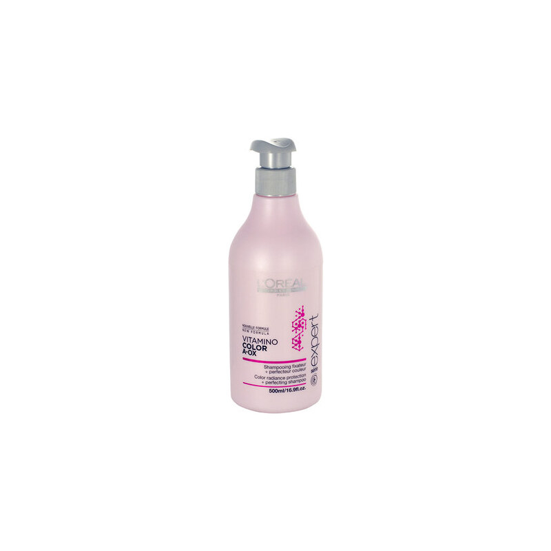 L´Oréal Paris Expert Vitamino Color A-OX Shampoo 500ml Šampon na poškozené, barvené vlasy W Šampon fixující barvu