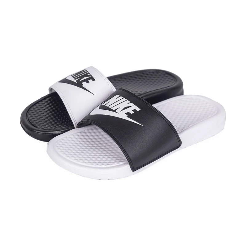 Pantofle Nike Benassi JDI Mismatch Sandal Black/White - GLAMI.cz