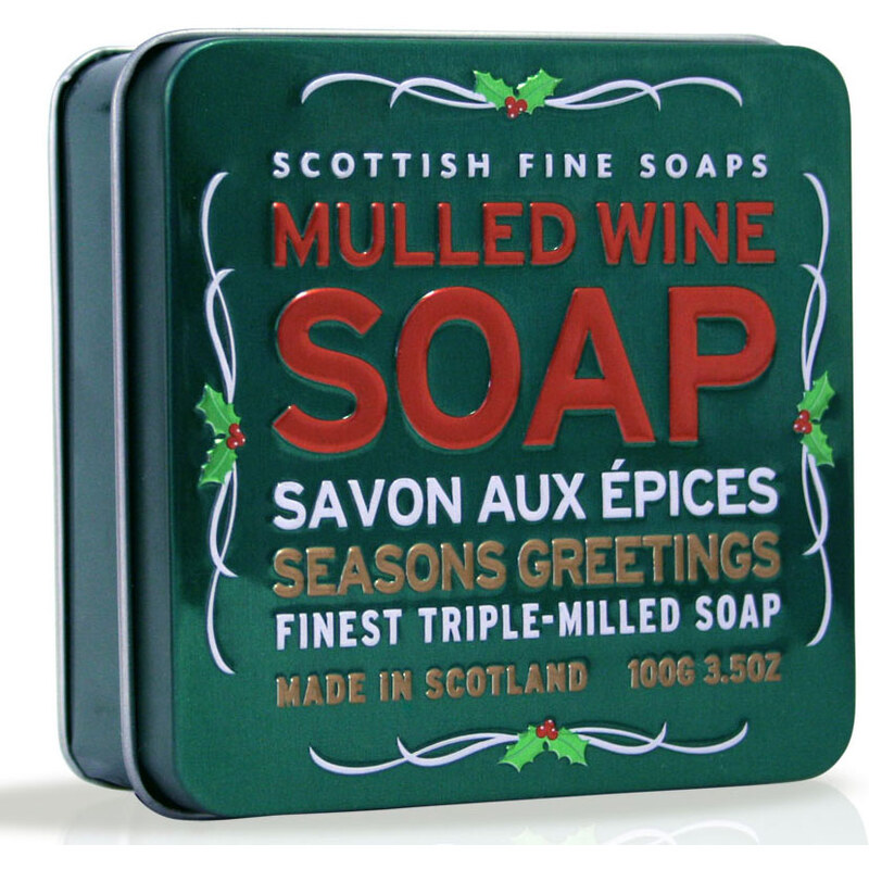 Scottish Fine Soaps Mýdlo v plechu - Svařené víno A01152