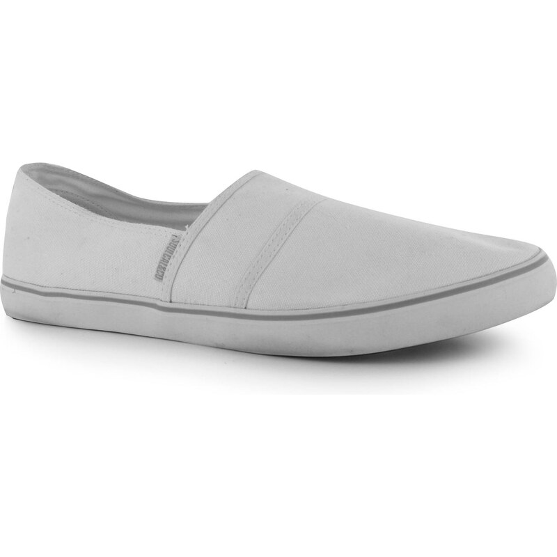 SoulCal Tide Slip On pánské Canvas Shoes White Chino