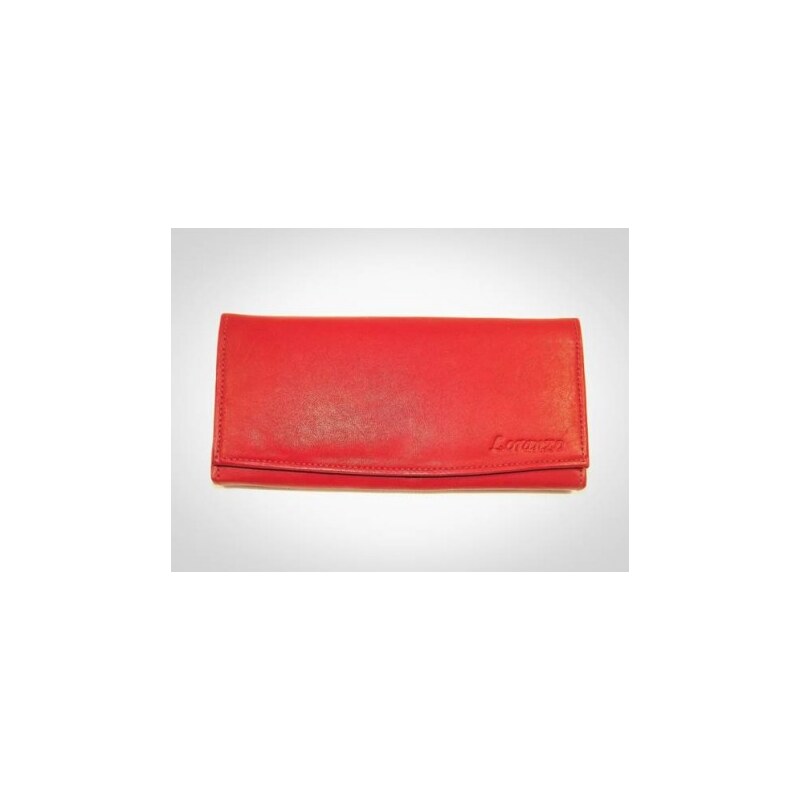 Dámská kožené peněženka Loranzo A1, Barva Červená A1-448