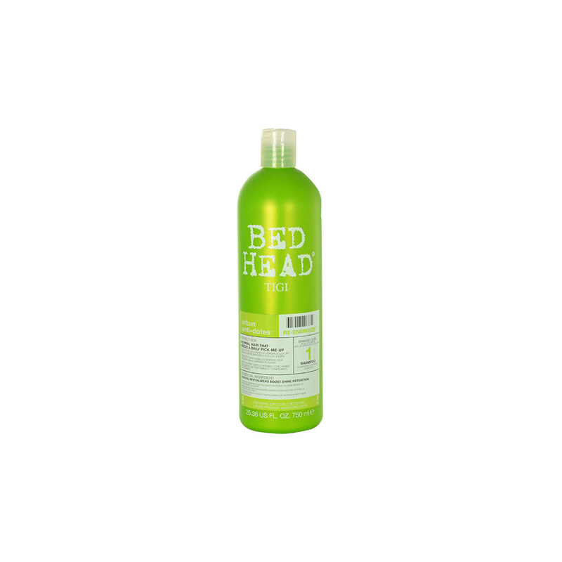Tigi Bed Head Re-Energize Shampoo 750ml Šampon na suché vlasy W Revitalizující šampon