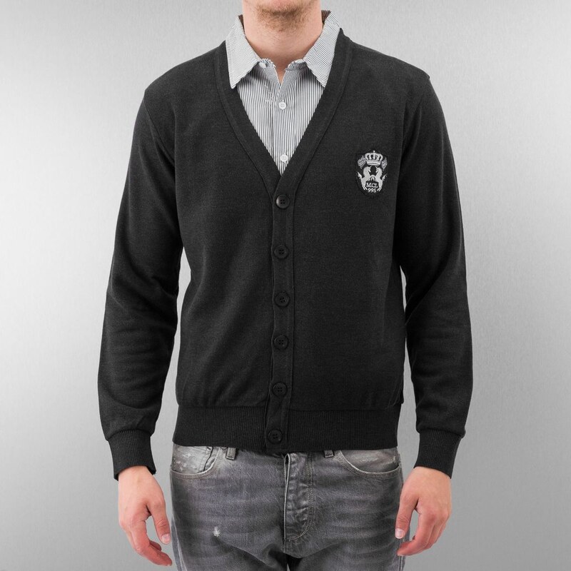 MCL Two Horses Cardigan Black