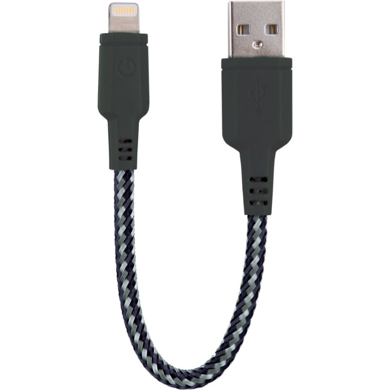 Energea | Energea NyloTough Ultrastrong MFi Lightning Cable 16cm