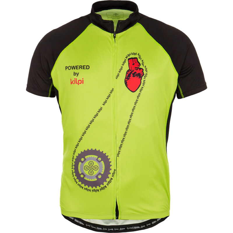 Cyklistický dres pánský Kilpi TORQUE-M LGN