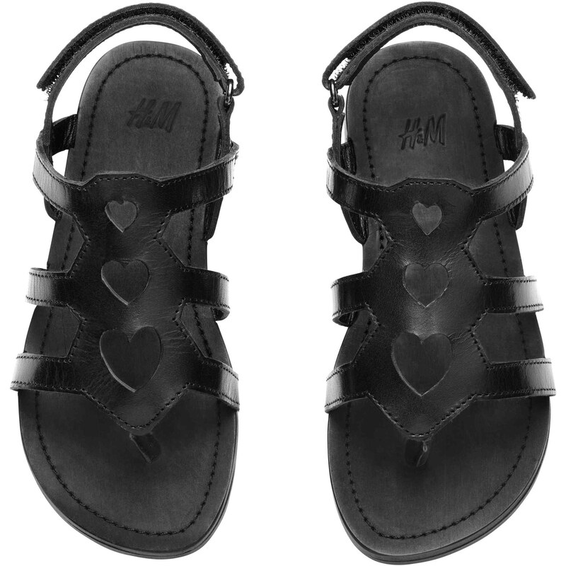H&M Kožené sandály