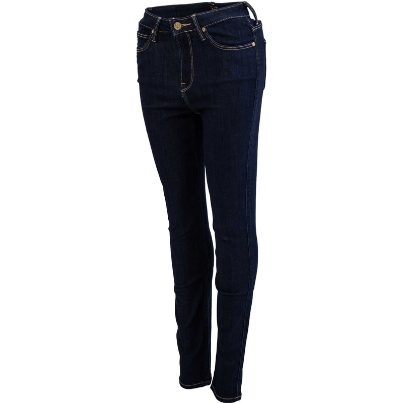 Lee SKYLER SOLID BLUE - Dámské skinny jeansy