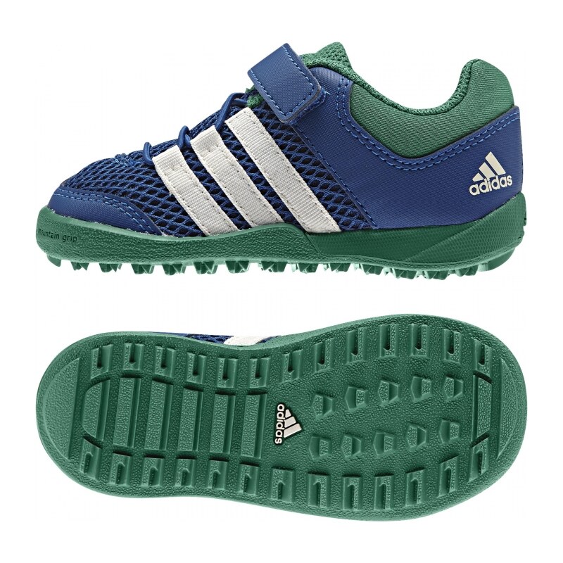 Dětské boty adidas Performance Daroga Plus AC I (Modrá / Zelená)