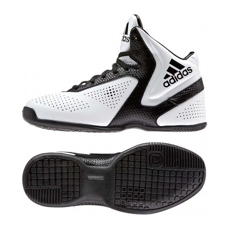 Basketbalové boty adidas Performance NXT LVL SPD 3 K (Bílá / Černá)