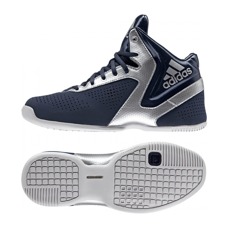 Basketbalové boty adidas Performance NXT LVL SPD 3 K (Tmavě modrá)