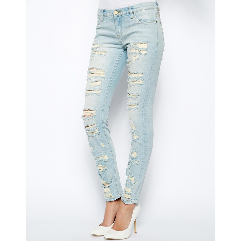 Blank NYC Shredded Skinny Jeans