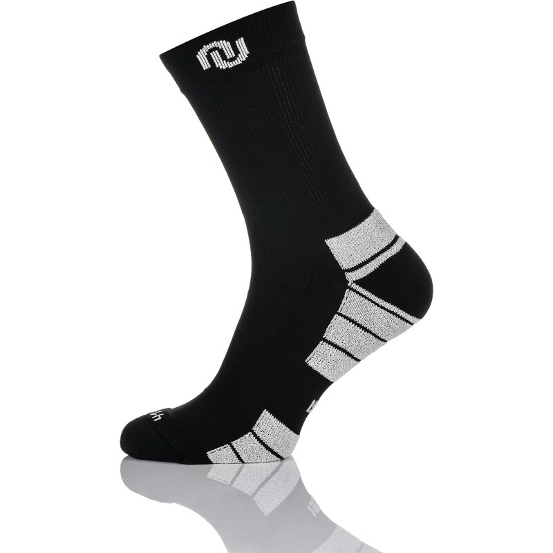 Nessi Dlouhé Běžecké Ponožky - Černá Ponožky: 44-46