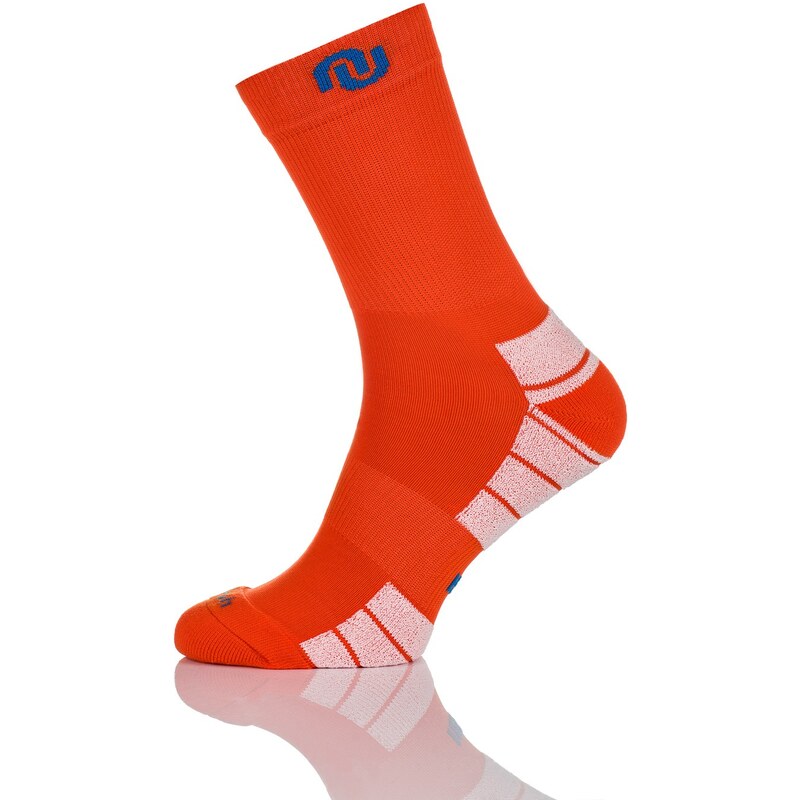 Nessi Dlouhé Běžecké Ponožky - Oranžová Ponožky: 44-46