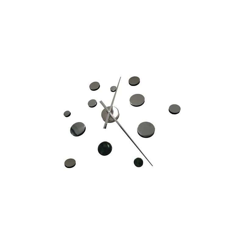 StarDeco Nástěnné samolepící hodiny - kruhy