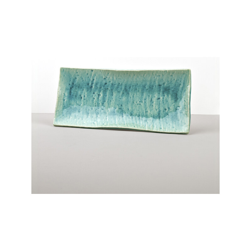 MIJ Sashimi talíř Turquoise 28 x 13 cm