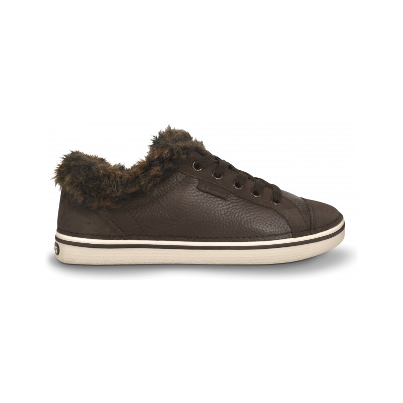 Crocs Hover Sneak Fur Girls 34-35 (W5) / Espresso/Stucco