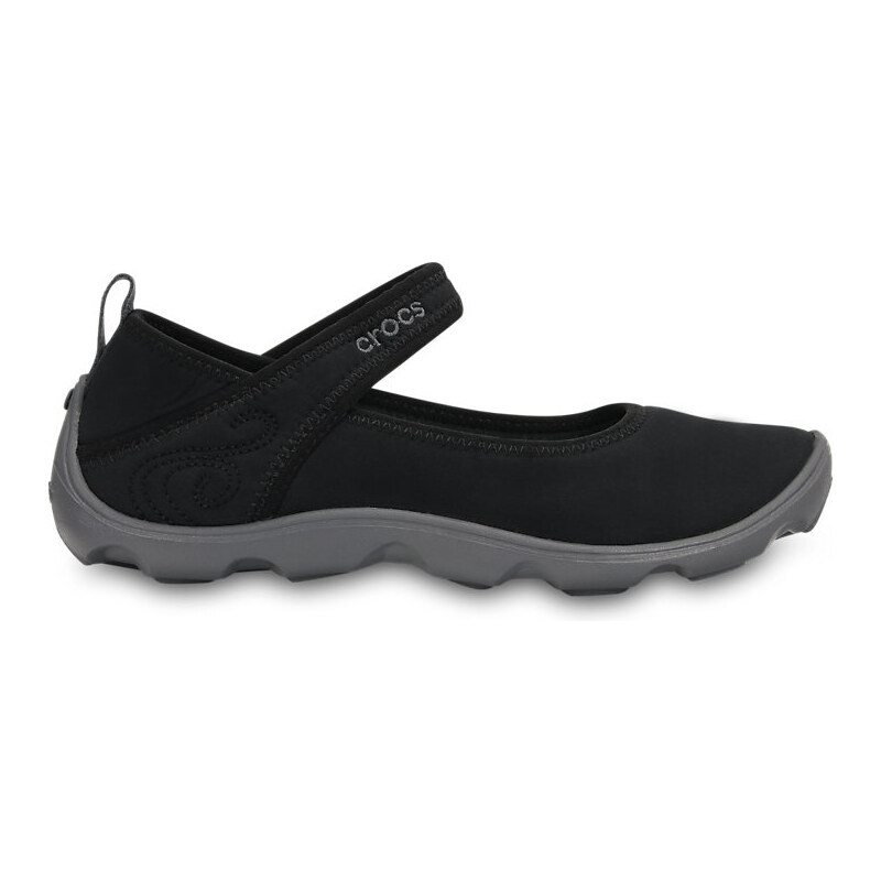 Crocs Duet Busy Day Mary Jane 32-33 (J1) / Black/ Charcoal