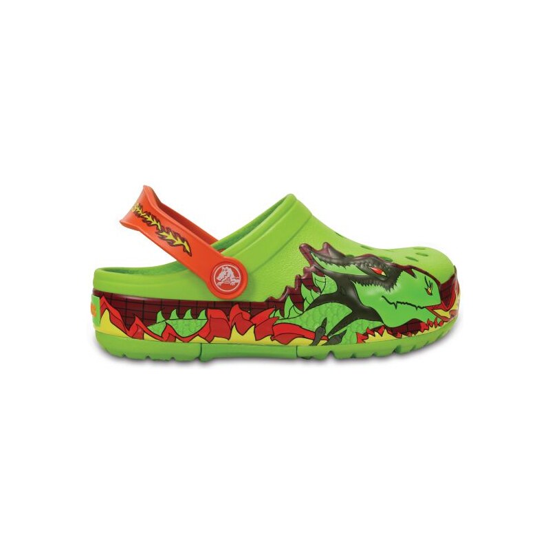 CrocsLights Fire Dragon Clog K 23-24 (C7) / Volt Green