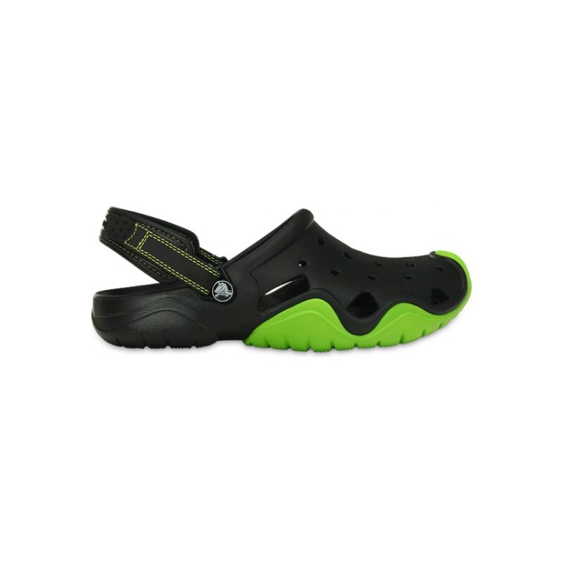 Crocs Swiftwater Clog 41-42 (M8) / Black/Volt green
