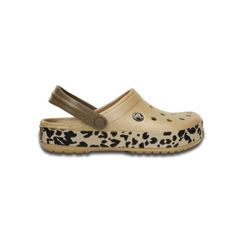 Crocs Crocband Leopard Clog 36-37 (M4/W6) / Gold/Black