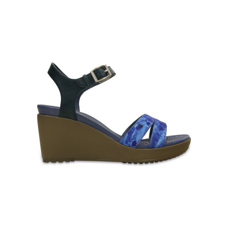 Crocs LeighII AnkleStrap Graphic Wedge