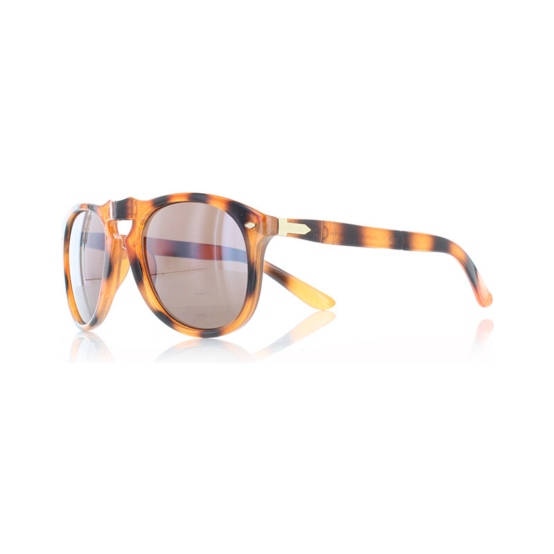 City vision Oranžové skládací sluneční brýle Trovio