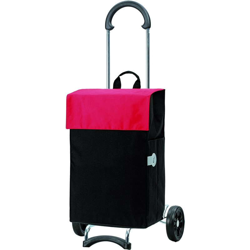 Andersen Nákupní taška na kolečkách SCALA SHOPPER® HERA 112-004-70 černo-červená