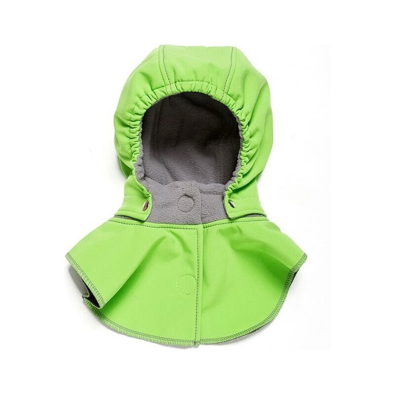 Liliputi dětská kapuce ke kabátu zelená