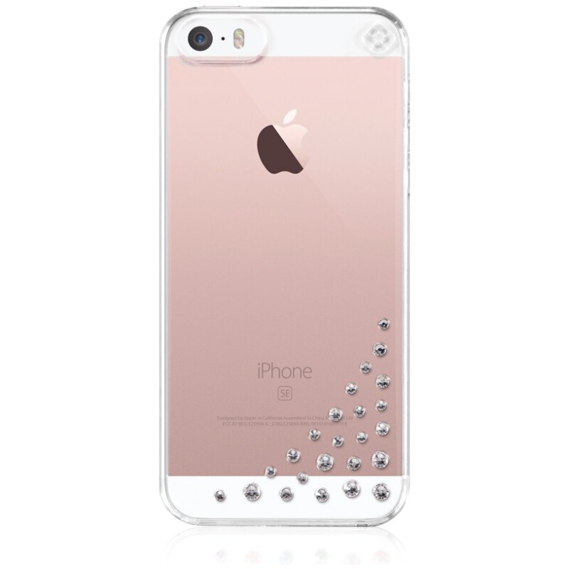 Pouzdro / kryt pro Apple iPhone 5 / 5S / SE - Bling My thing, Diffusion Crystal - MADE WITH SWAROVSKI