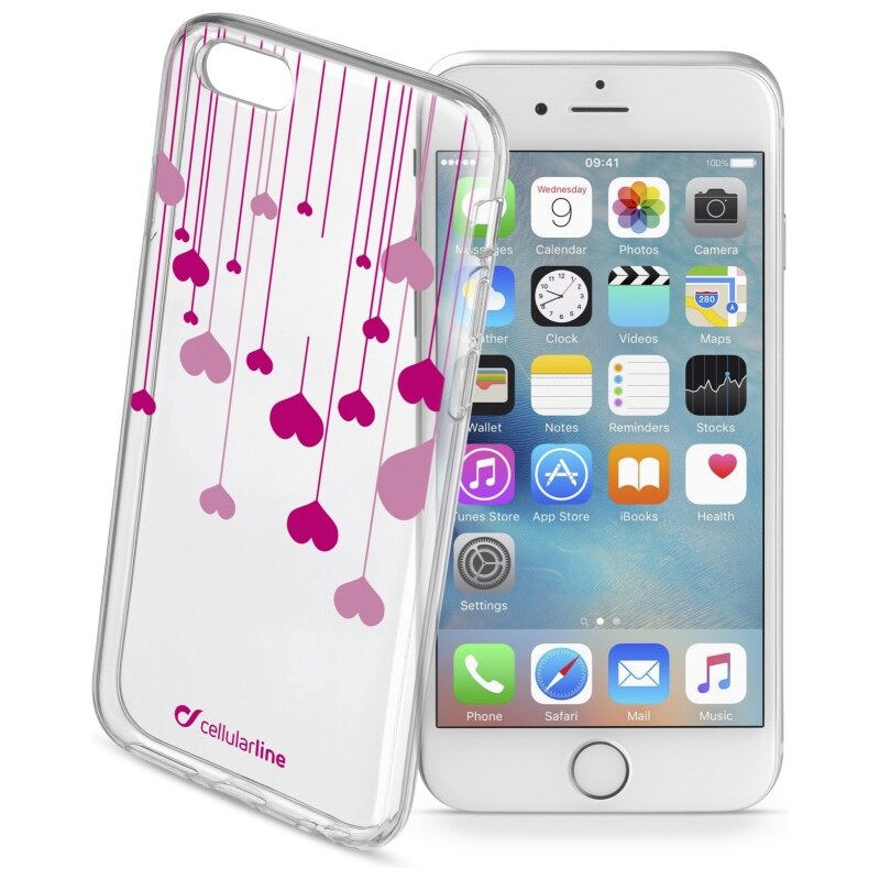 Pouzdro / kryt pro Apple iPhone 6 / 6S - Cellularline, STYLE HEART