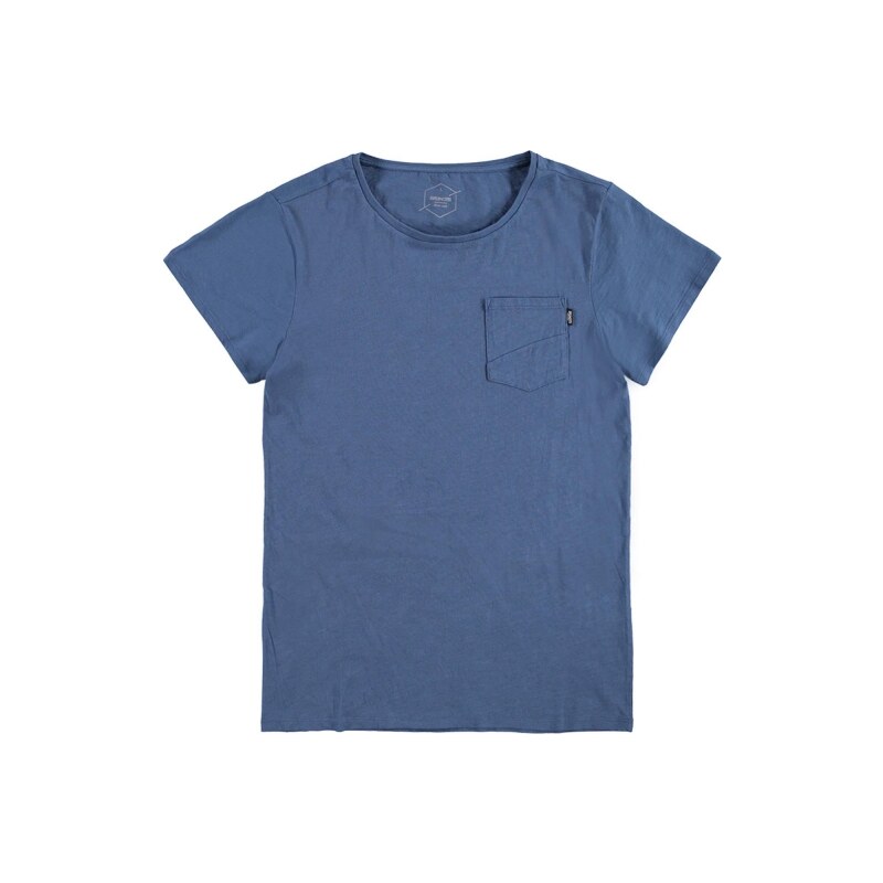 Brunotti Pánské tričko Alonte Jeans Blue - Modrá