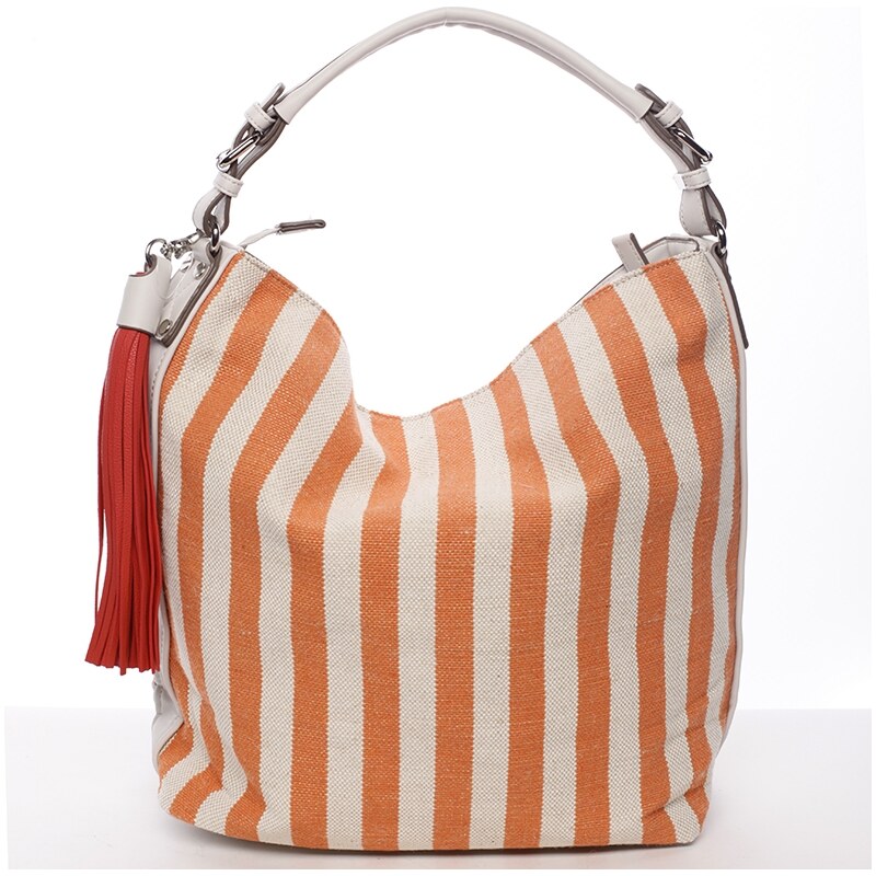 David Jones Dámská stylová kabelka Emily, přes rameno oranžová