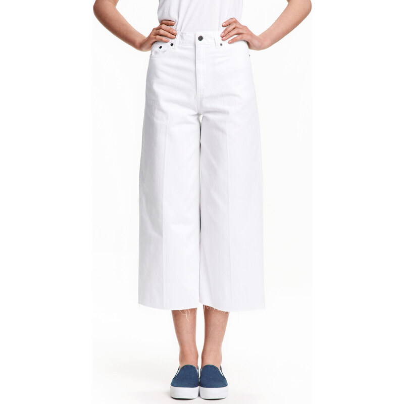 H&M Džínové kalhoty High waist