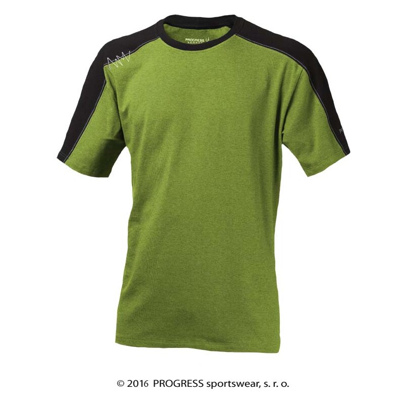 Progress Mentor pánské bambusové tričko (zelená)