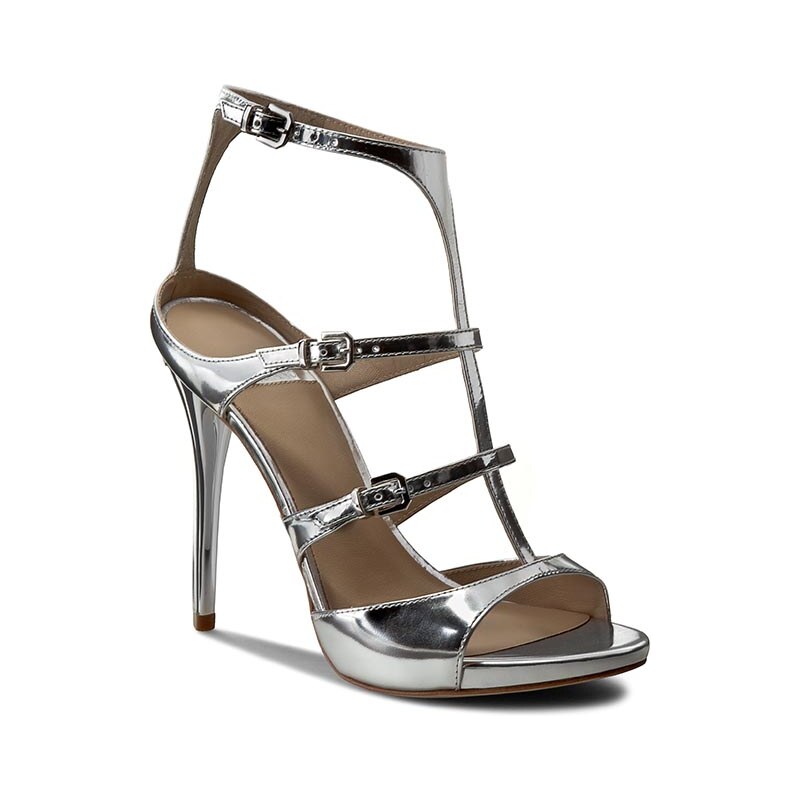 Sandály GUESS - BY MARCIANO FLCHA2 LEA03 SILVE