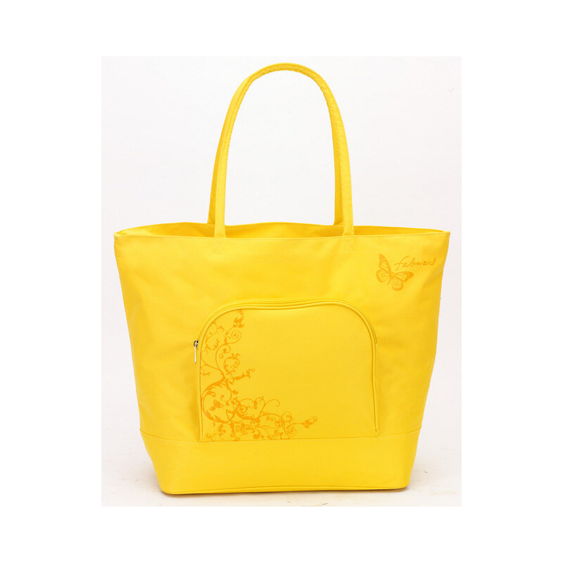 Fabrizio Letní taška - Plážová taška 50129- 0900 žlutá